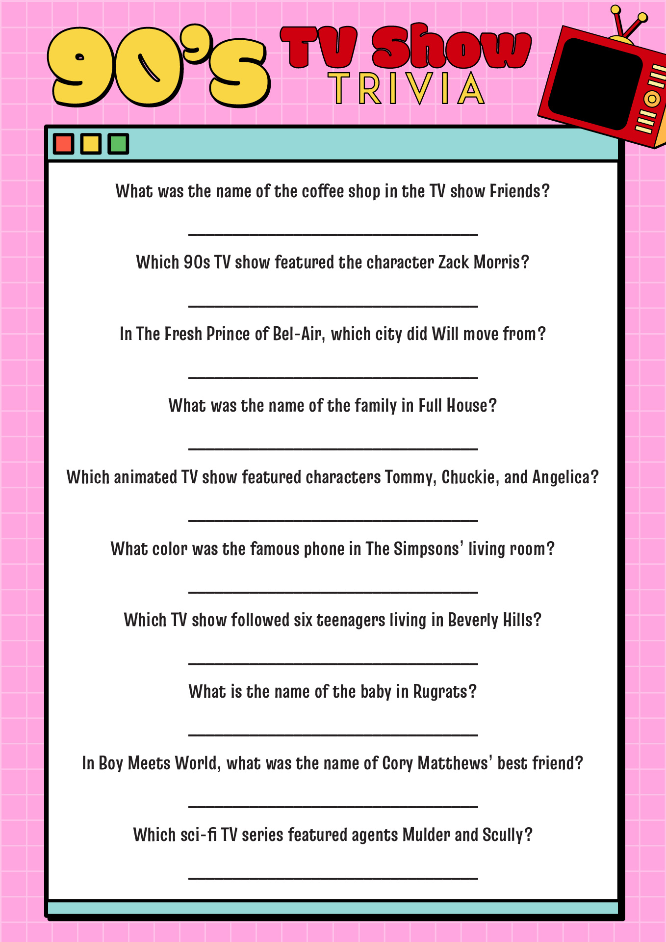 Post Free Printable Tv Trivia Games 25068 Post Free Printable Tv Trivia Games 25068
