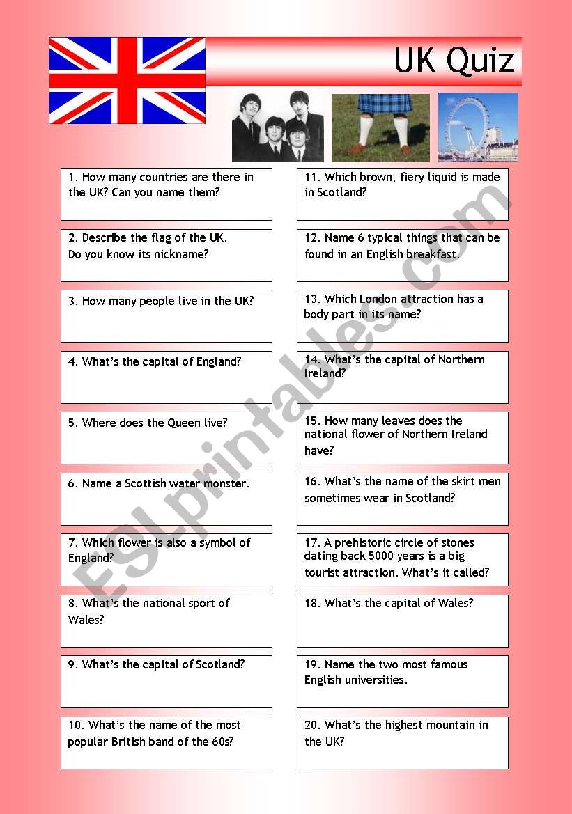 Quiz UK Trivia 599664