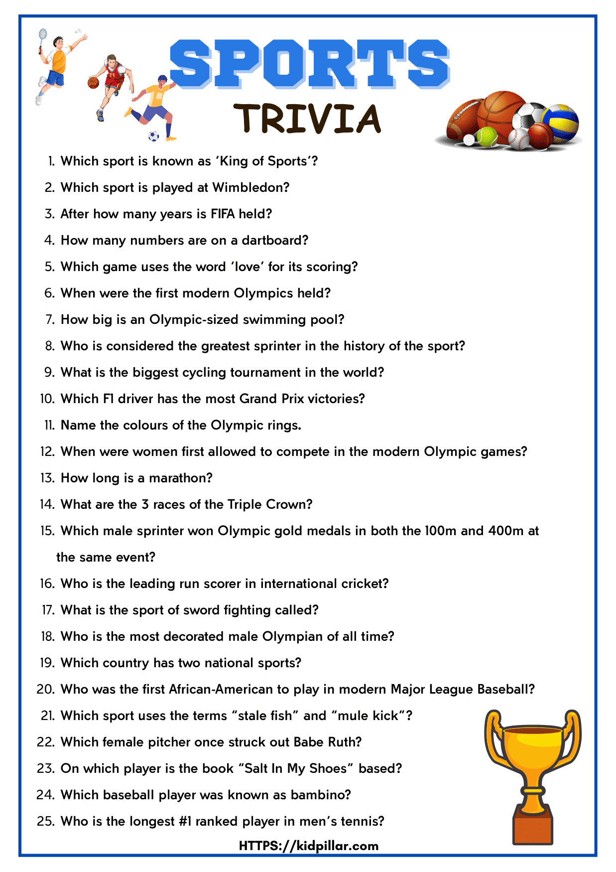 Sports Quiz