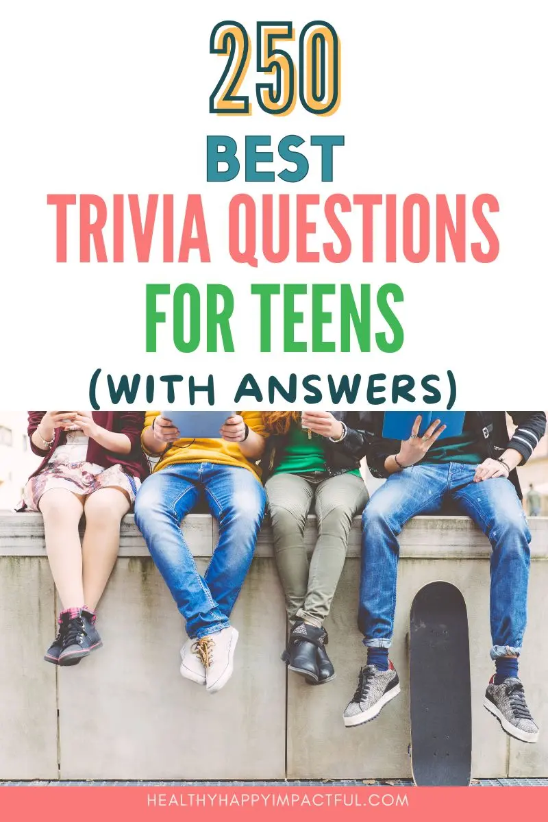 Trivia Questions Teens Trivia Questions Teens