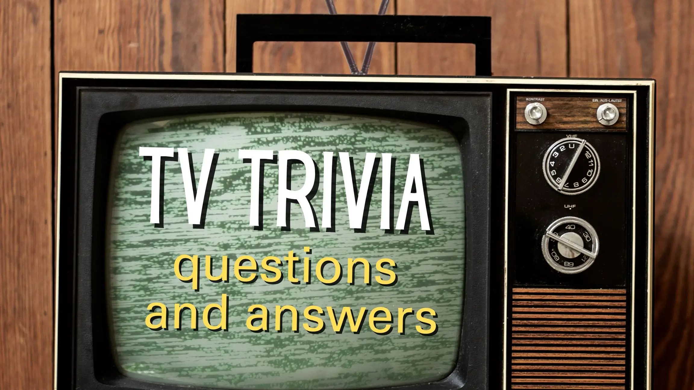 Tv Trivia Tv Trivia