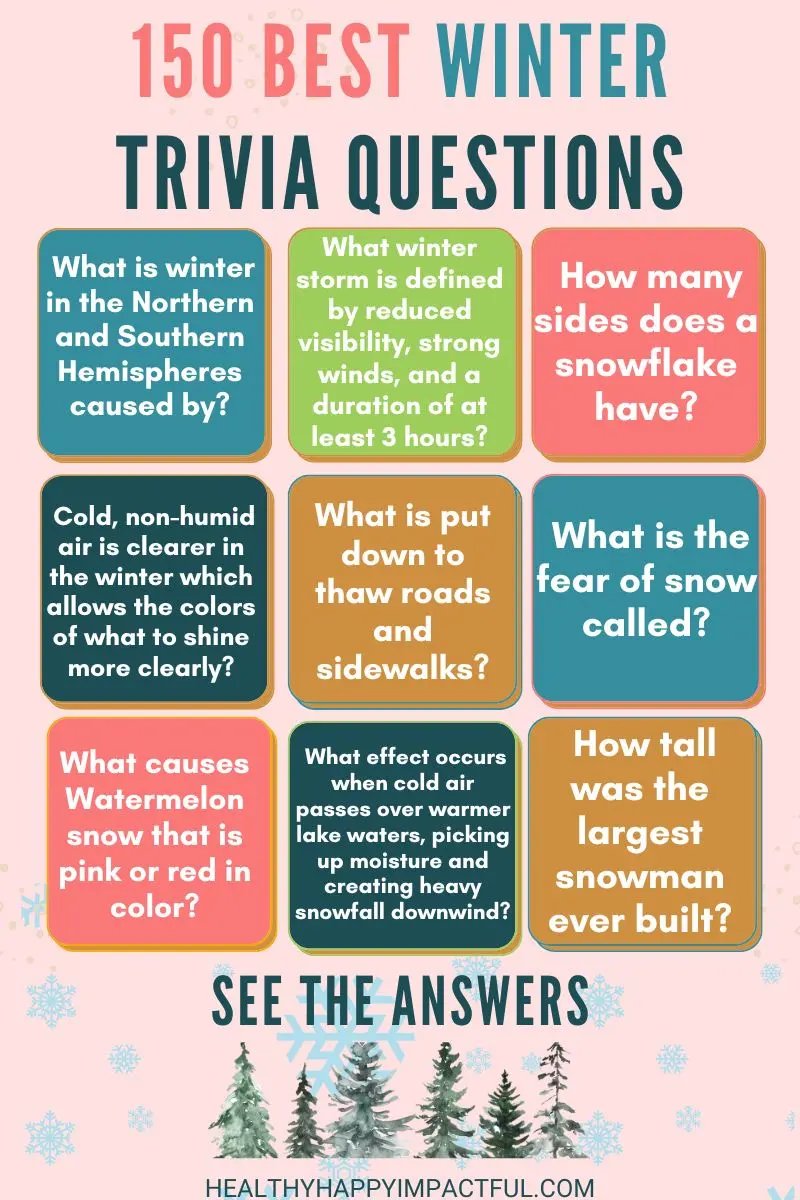 Winter Trivia